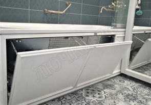 Люк нажимной под ванную Экран Люк нажимной под ванную Экран