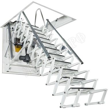 Чердачная лестница Aci Alluminio Fantozziscale Motorizzata Premium Чердачная лестница Aci Alluminio Fantozziscale Motorizzata Premium