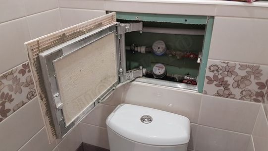 Люк под плитку Нажимной Секрет-Лайт 250*900 Люк под плитку Нажимной Секрет-Лайт 250*900