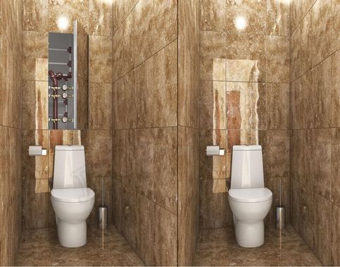 Люк-дверь под плитку Техно, 1 створка Люк-дверь под плитку Техно, 1 створка