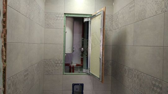 Люк под плитку Нажимной Секрет-Лайт 250*900 Люк под плитку Нажимной Секрет-Лайт 250*900