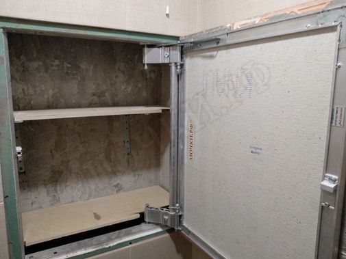 Люк под плитку Нажимной Секрет-Лайт 250*900 Люк под плитку Нажимной Секрет-Лайт 250*900