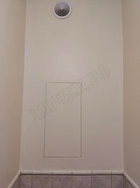 Люк под покраску Премиум Лайт для установки в стену Люк под покраску Премиум Лайт для установки в стену