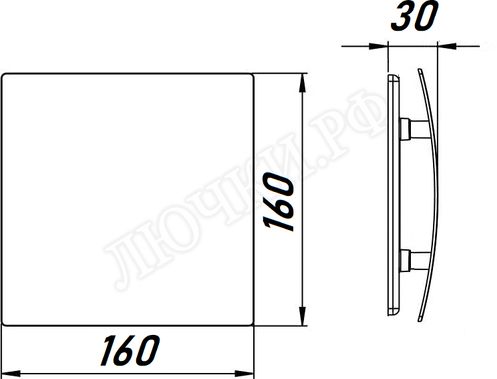 Вытяжной вентилятор Awenta System+, Turbo, 100, KWT100M, PEDM100, Под покраску, пластик Вытяжной вентилятор Awenta System+, Turbo, 100, KWT100M, PEDM100, Под покраску, пластик