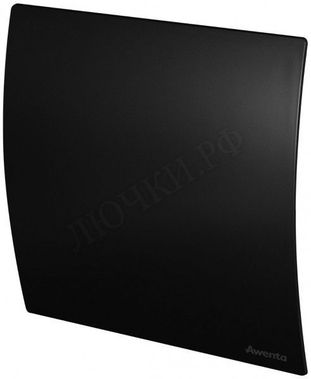 Вытяжной вентилятор Awenta System+, Turbo, 125 KWT125T, Escudo, PECB125M, Чёрный матовый, пластик Вытяжной вентилятор Awenta System+, Turbo, 125 KWT125T, Escudo, PECB125M, Чёрный матовый, пластик