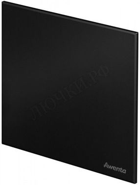 Вытяжной вентилятор Awenta System+, Turbo, 125 KWT125T, Trax, PTCB125M, Чёрный матовый, пластик Вытяжной вентилятор Awenta System+, Turbo, 125 KWT125T, Trax, PTCB125M, Чёрный матовый, пластик