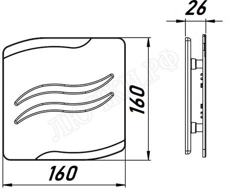 Вытяжной вентилятор Awenta System+, Turbo, 100, KWT100, PSB100, Белый, пластик Вытяжной вентилятор Awenta System+, Turbo, 100, KWT100, PSB100, Белый, пластик