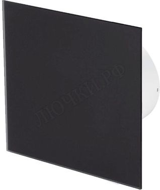 Вытяжной вентилятор Awenta System+, Turbo, 100 KWT100W, Trax Glass, PTGB100M, Чёрный матовый стекло Вытяжной вентилятор Awenta System+, Turbo, 100 KWT100W, Trax Glass, PTGB100M, Чёрный матовый стекло