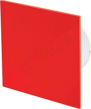 Вытяжной вентилятор Awenta System+, Turbo, 100 KWT100W, Trax Glass, PTGR100M, Красный матовый, стекло Вытяжной вентилятор Awenta System+, Turbo, 100 KWT100W, Trax Glass, PTGR100M, Красный матовый, стекло